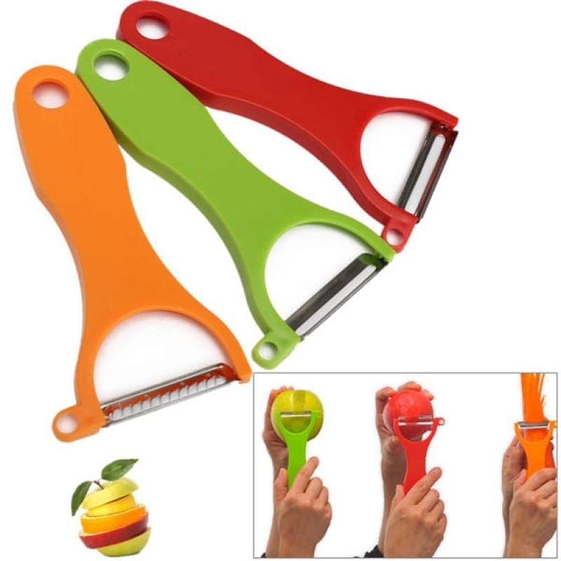 3-in-1 Vegetable and Fruit Peeler Set
